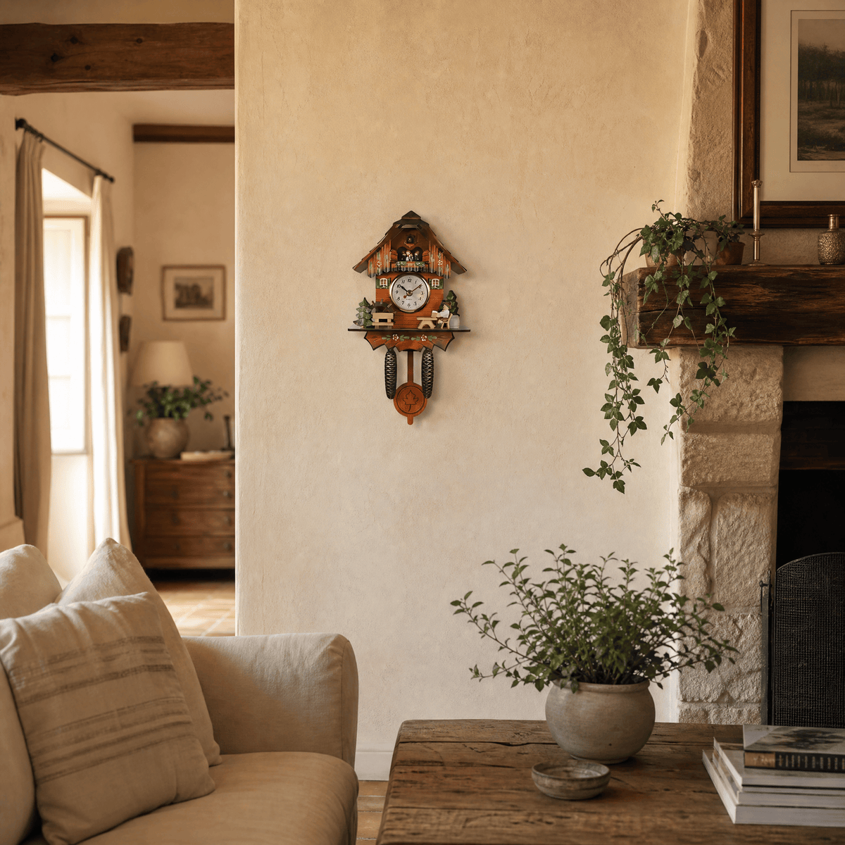 Royal Opera Cuckoo Clock Farmhouse Quartz
