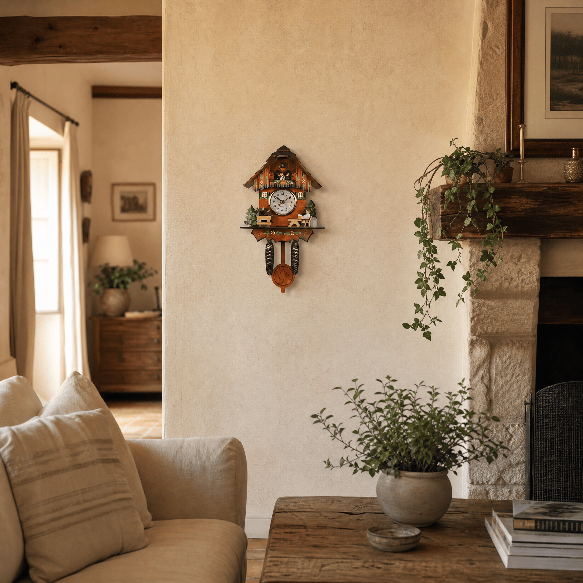 Royal Opera Cuckoo Clock Farmhouse Quartz