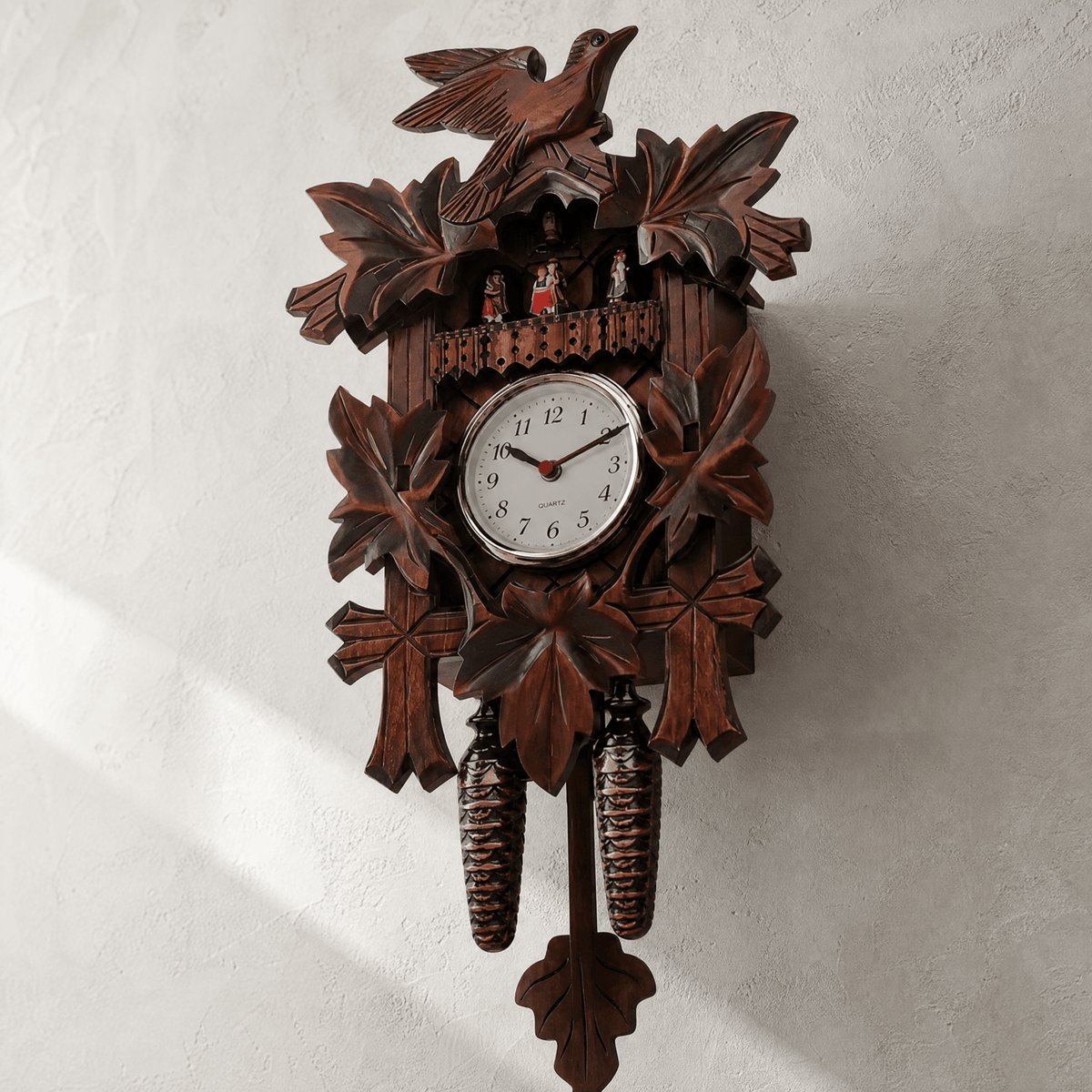 Royal Opera Cuckoo Clock Hand Carved Pendulum
