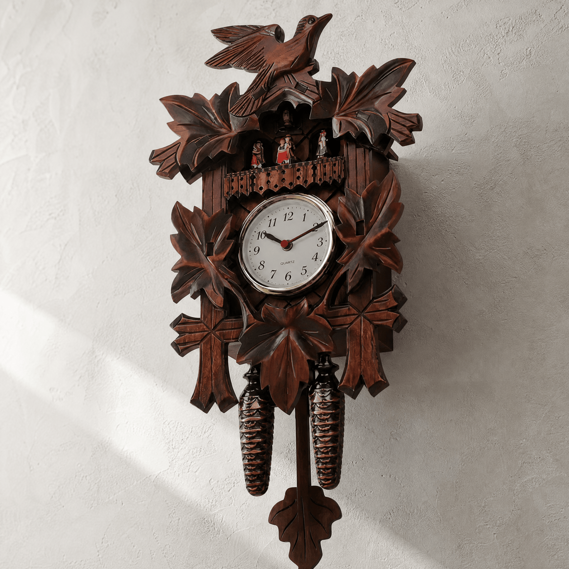 Royal Opera Cuckoo Clock Hand Carved Pendulum