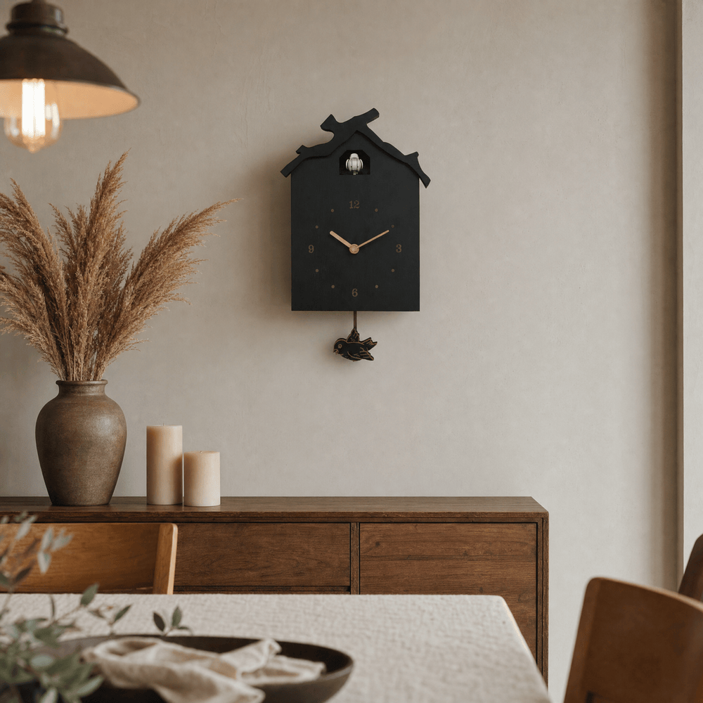 Royal Opera Cuckoo Clock Minimalist Pendulum