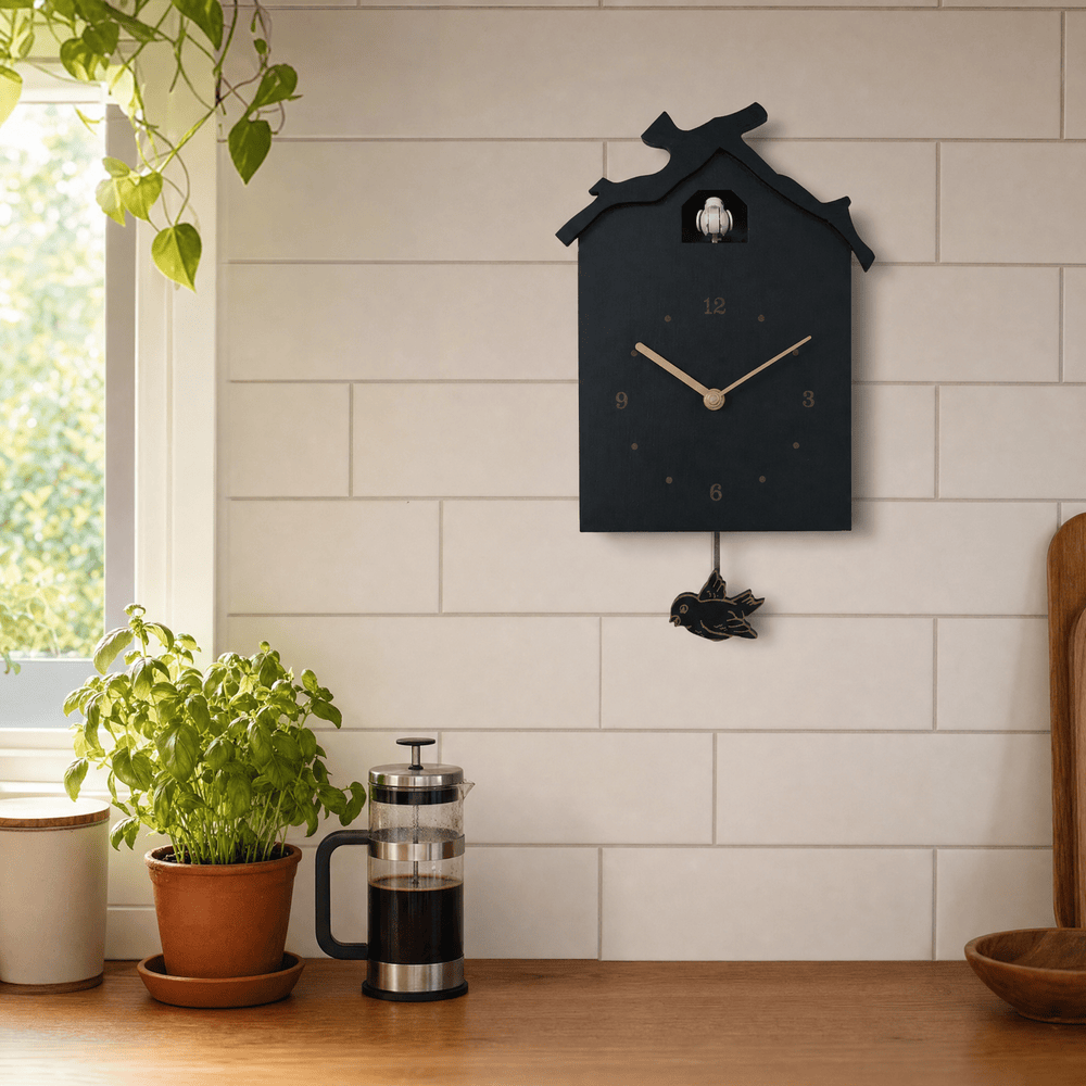 Royal Opera Cuckoo Clock Minimalist Pendulum