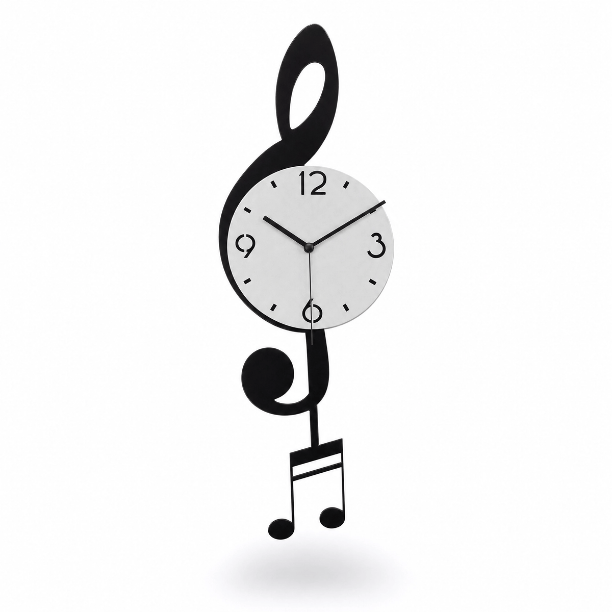 Royal Opera Design 3 Wall Clock Treble Clef Silent Movement