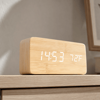 Royal Opera Digital Alarm Clock Temperature Display