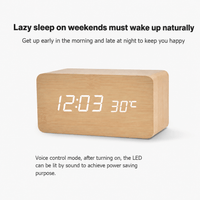Royal Opera Digital Alarm Clock Temperature Display