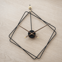 Royal Opera Geometric Diamond Large Face Wall Clock