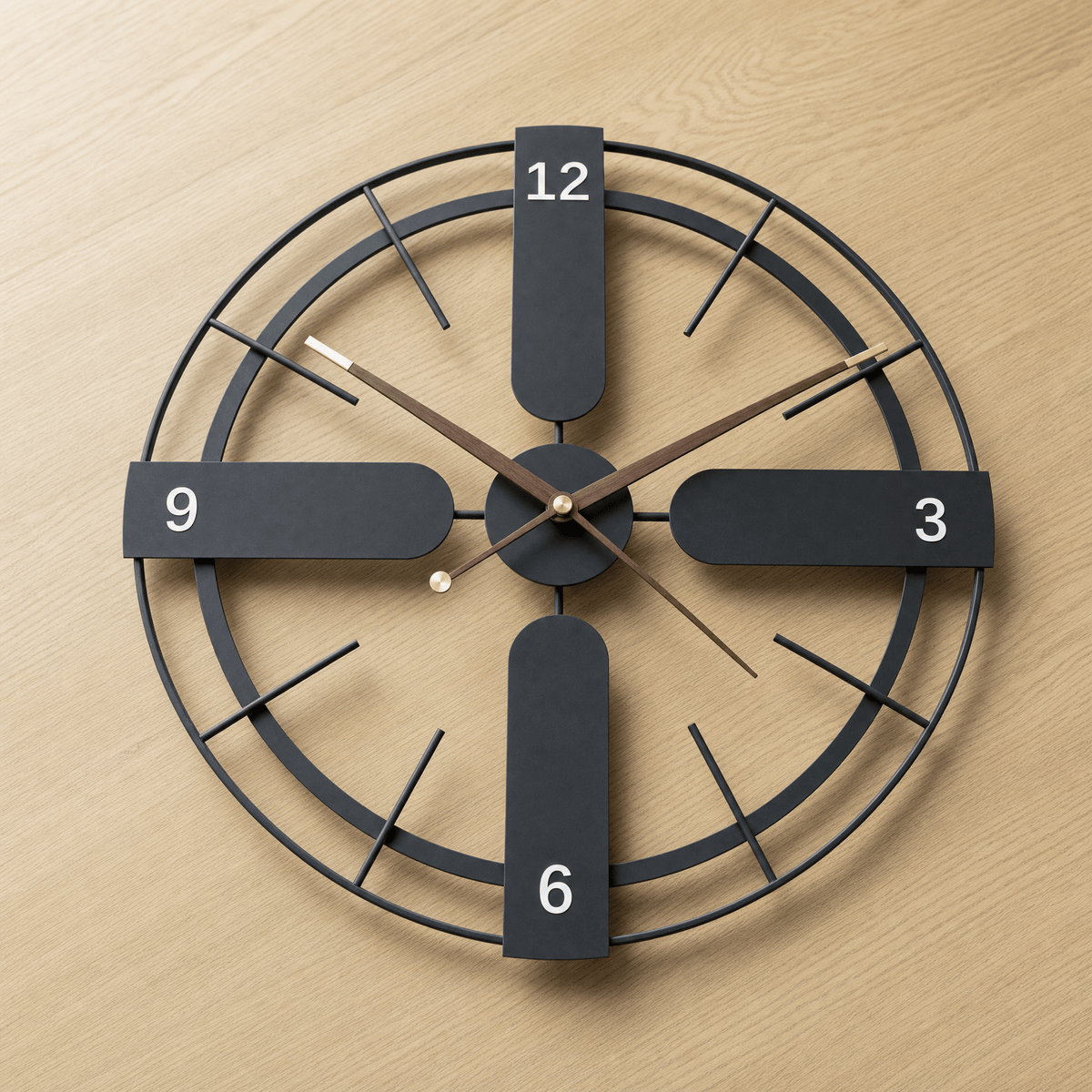 Royal Opera Geometric Silent Wall Clock