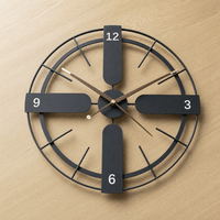 Royal Opera Geometric Silent Wall Clock