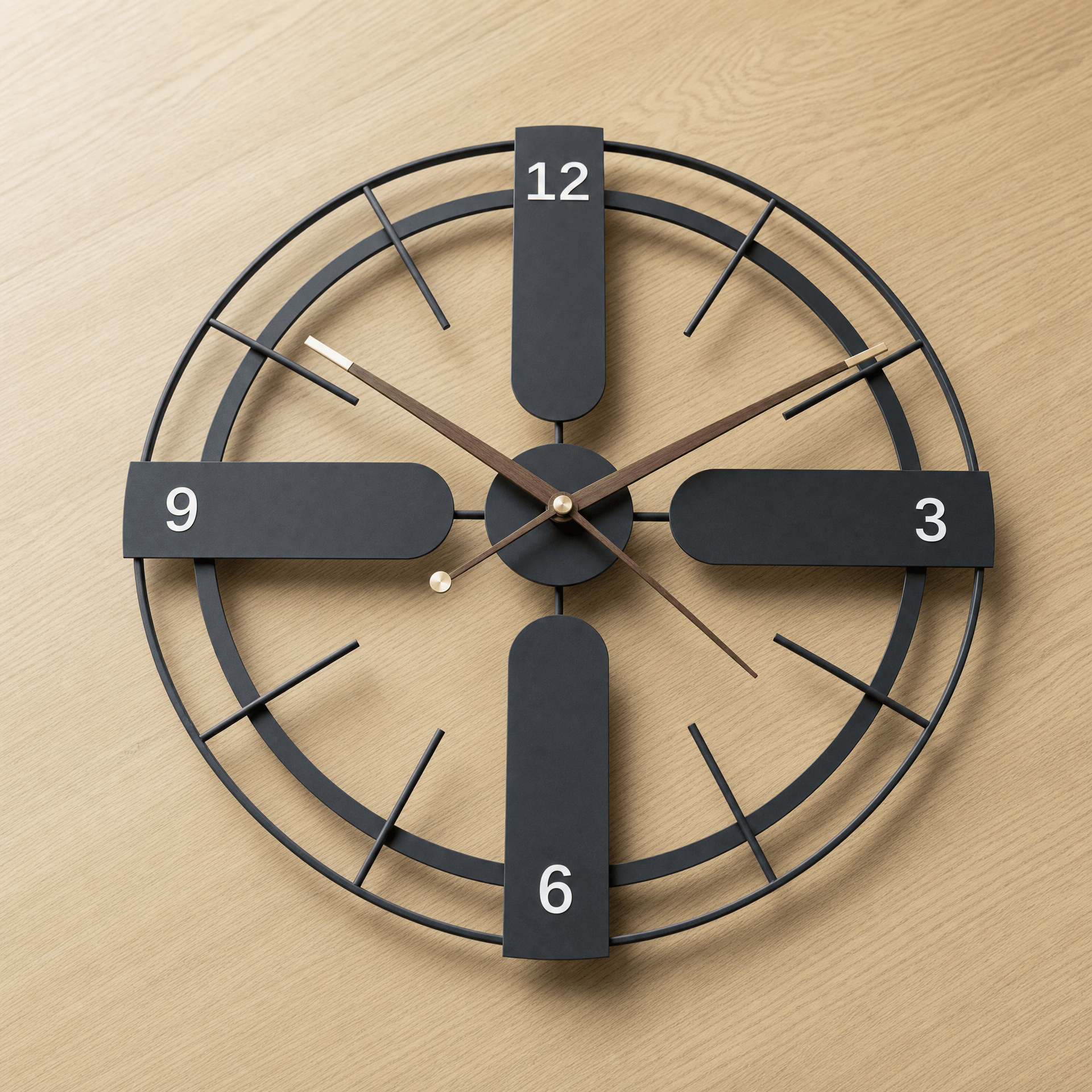 Royal Opera Geometric Silent Wall Clock