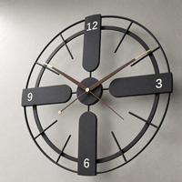 Royal Opera Geometric Silent Wall Clock