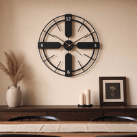 Royal Opera Geometric Silent Wall Clock