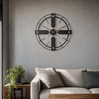 Royal Opera Geometric Silent Wall Clock