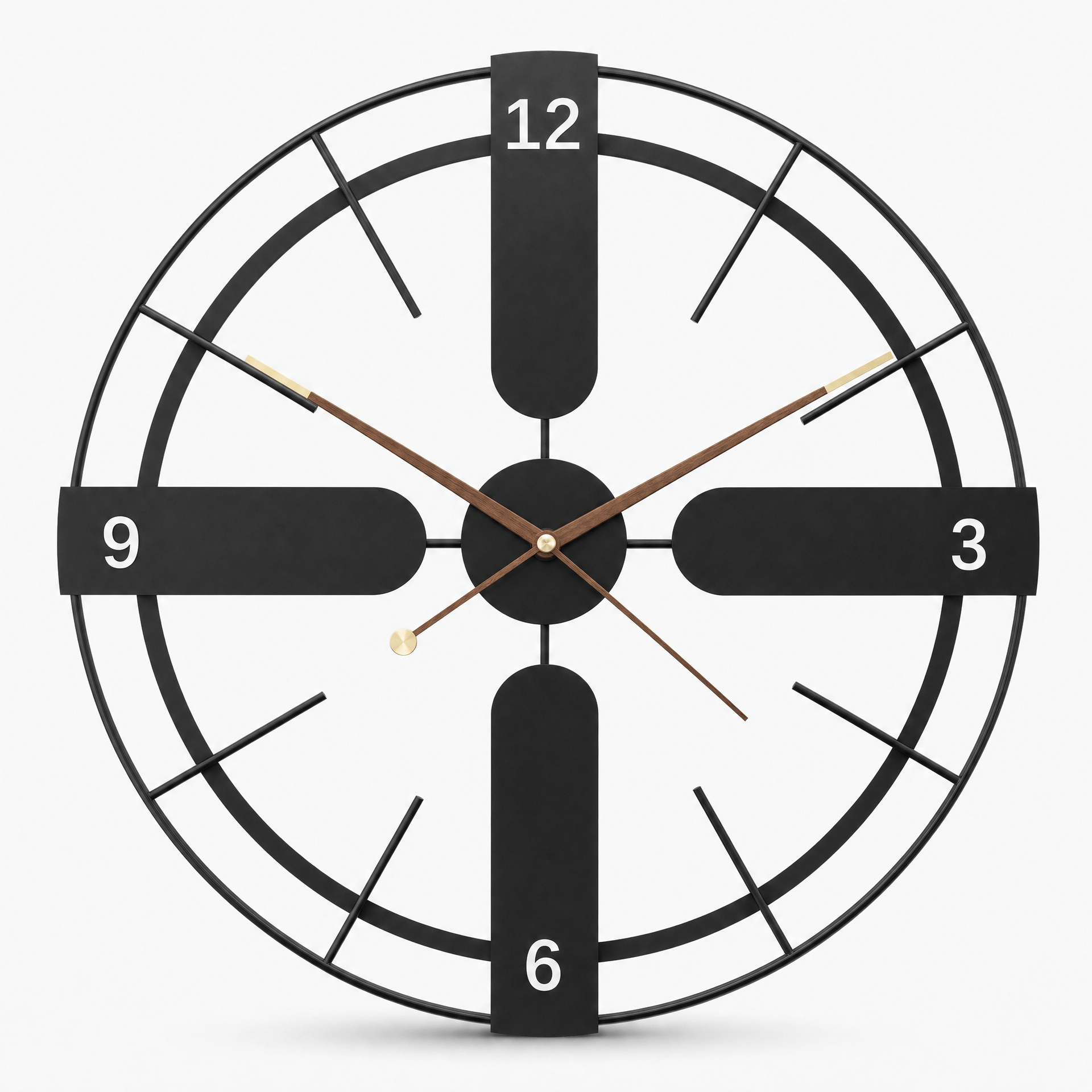 Royal Opera Geometric Silent Wall Clock