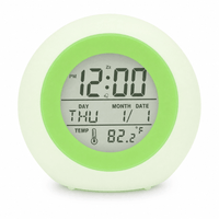Royal Opera Green Kids Alarm Clock Multifunction Digital