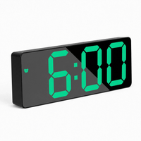 Royal Opera Green Large Luminous Digital Alarm Clock