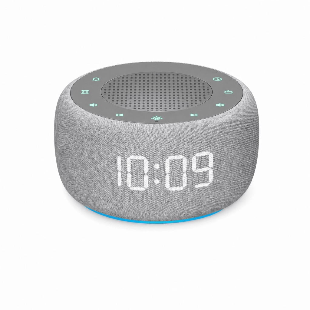 Royal Opera Grey Bluetooth Digital Alarm Clock