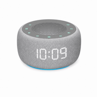 Royal Opera Grey Bluetooth Digital Alarm Clock