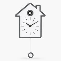 Royal Opera Grey Modern Minimalist Cuckoo Clock
