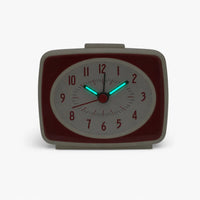 Royal Opera Grey Retro Analog Alarm Clock