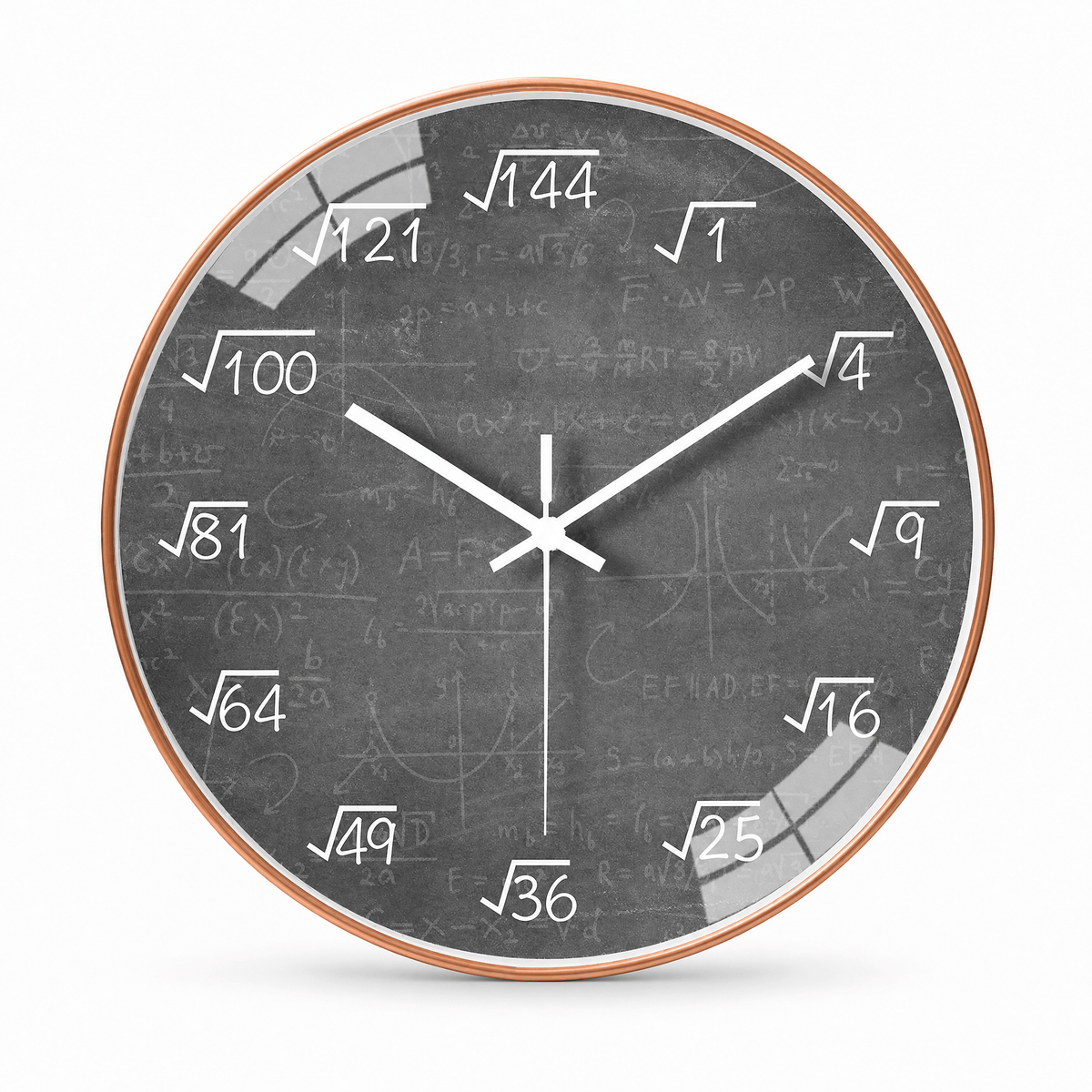 Royal Opera Grey - Style 1 Mathematical Office Wall Clock