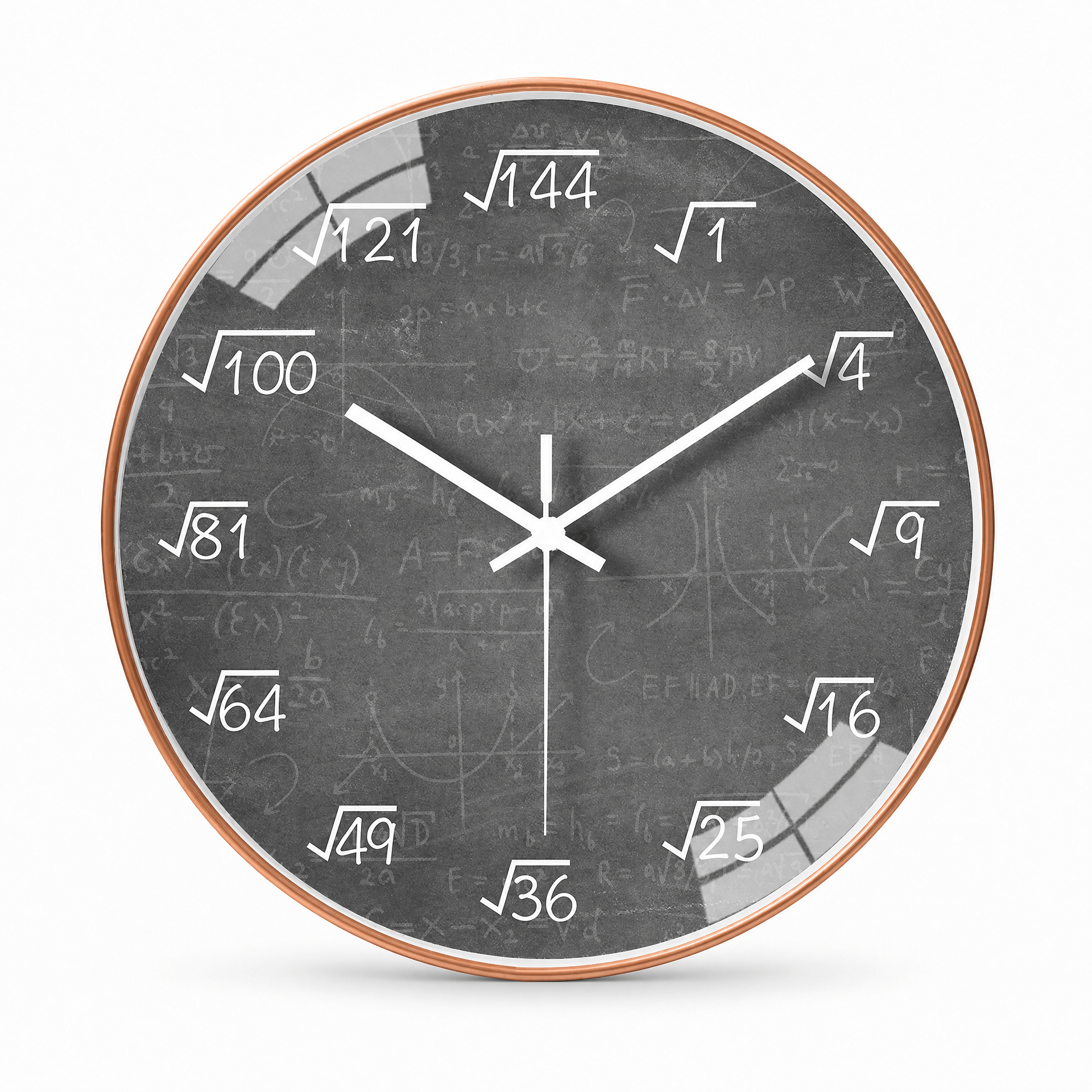 Royal Opera Grey - Style 1 Mathematical Office Wall Clock