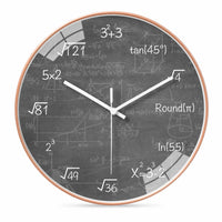 Royal Opera Grey - Style 2 Mathematical Office Wall Clock