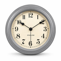 Royal Opera Grey Wall Clock Vintage Silent Movement