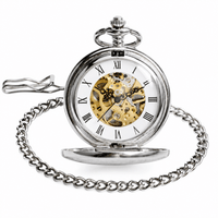 Royal Opera Half Hunter Mechanical Pocket Watch
