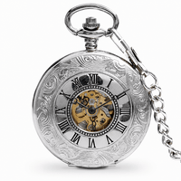 Royal Opera Half Hunter Mechanical Pocket Watch
