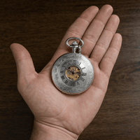 Royal Opera Half Hunter Mechanical Pocket Watch
