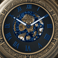 Royal Opera Hunter Case Pocket Watch Roman Numerals