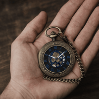 Royal Opera Hunter Case Pocket Watch Roman Numerals