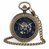 Royal Opera Hunter Case Pocket Watch Roman Numerals