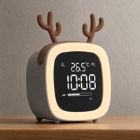 Royal Opera Kids Alarm Clock Antler Night Light