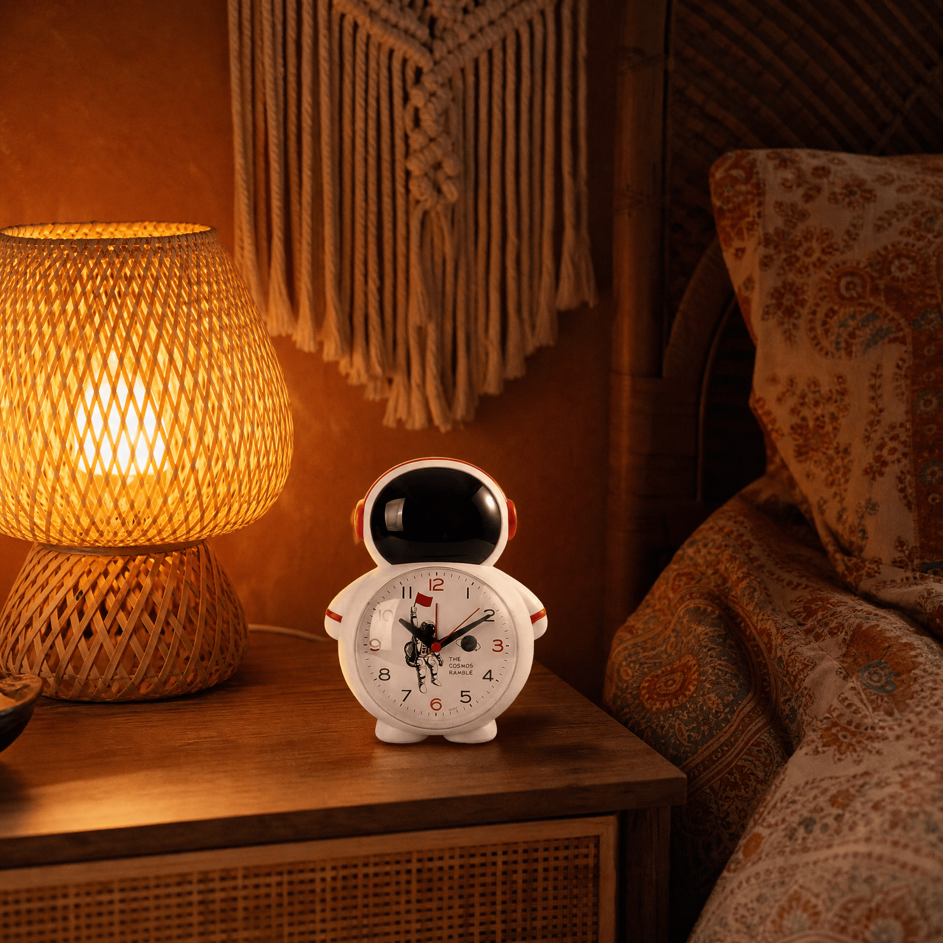 Royal Opera Kids Alarm Clock Astronaut Digital