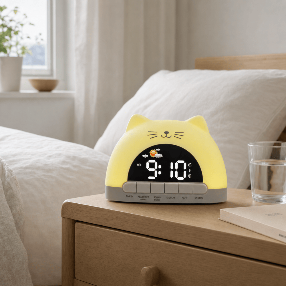 Royal Opera Kids Alarm Clock Digital Night Light