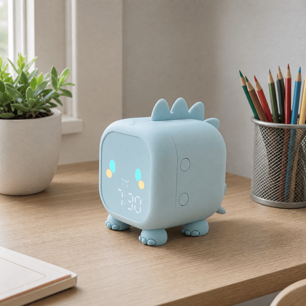 Royal Opera Kids Alarm Clock Dinosaur Night Light
