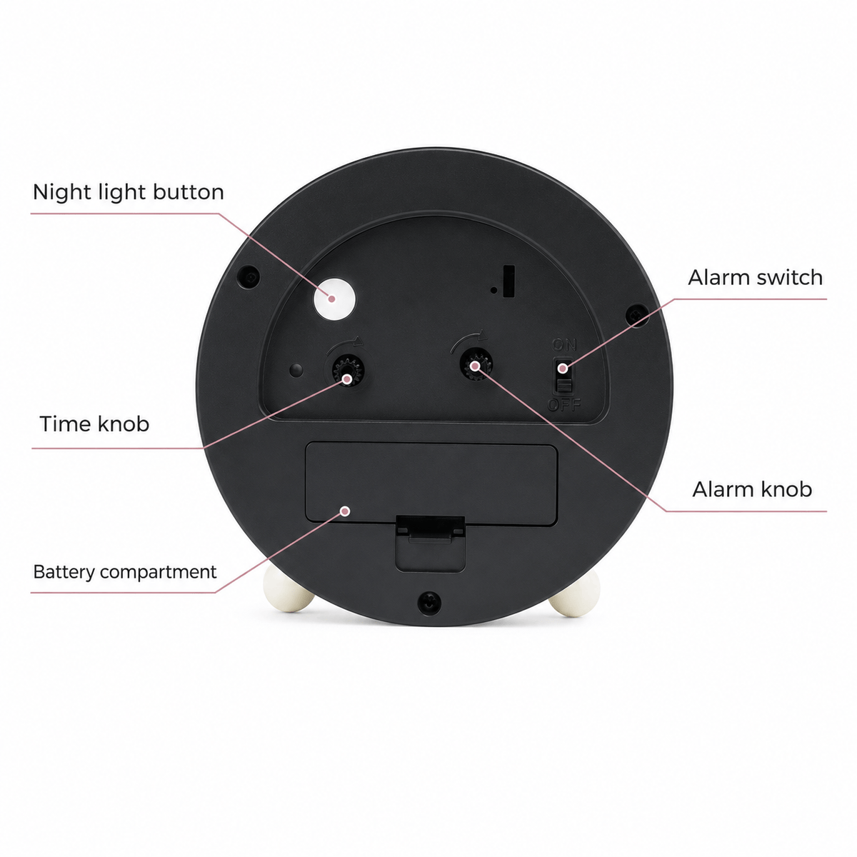 Royal Opera Kids Alarm Clock Educational Learning Time