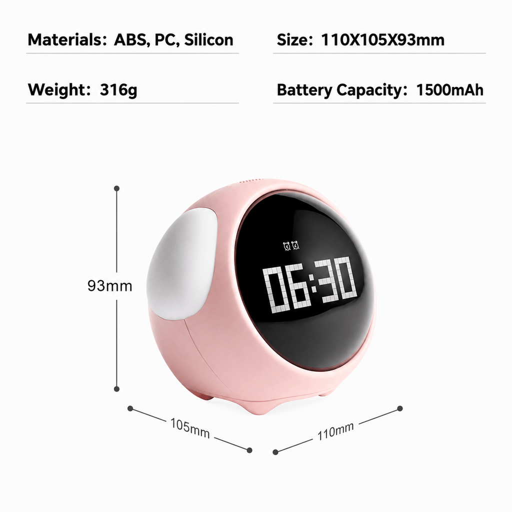 Royal Opera Kids Alarm Clock Emoji Display