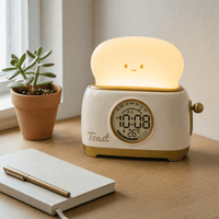 Royal Opera Kids Alarm Clock Night Light Toaster