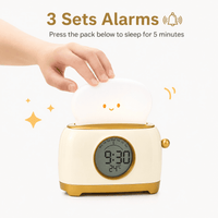 Royal Opera Kids Alarm Clock Night Light Toaster