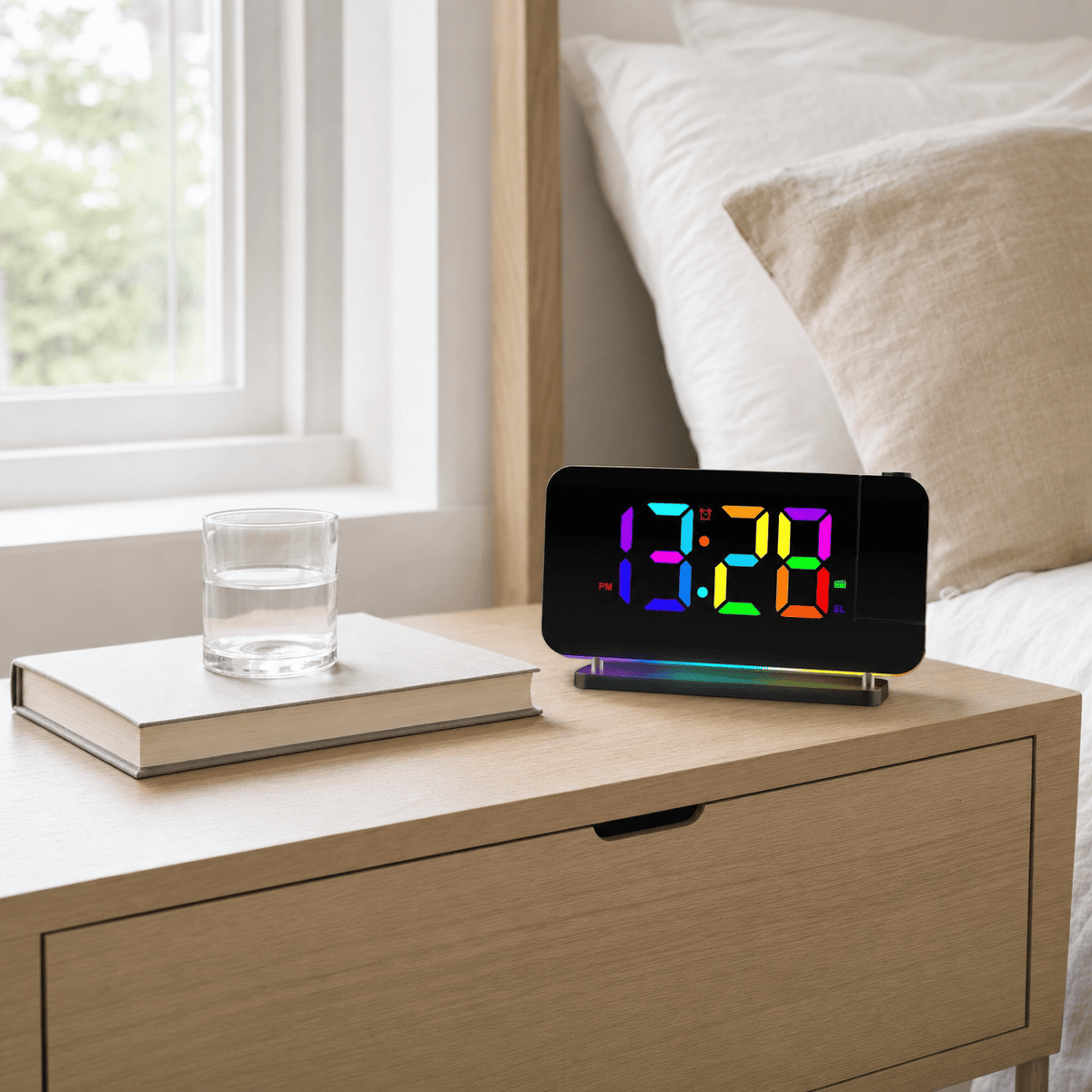 Royal Opera Kids Alarm Clock Projector Radio