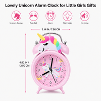 Royal Opera Kids Alarm Clock Unicorn Silent