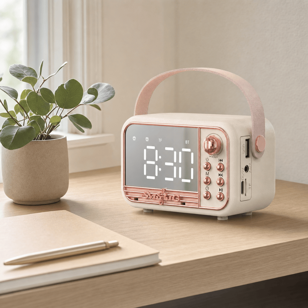 Royal Opera Kids Alarm Clock Vintage Night Light