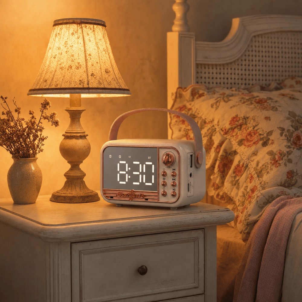 Royal Opera Kids Alarm Clock Vintage Night Light
