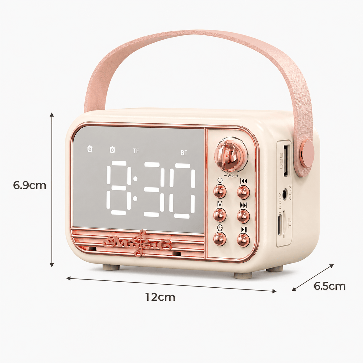 Royal Opera Kids Alarm Clock Vintage Night Light