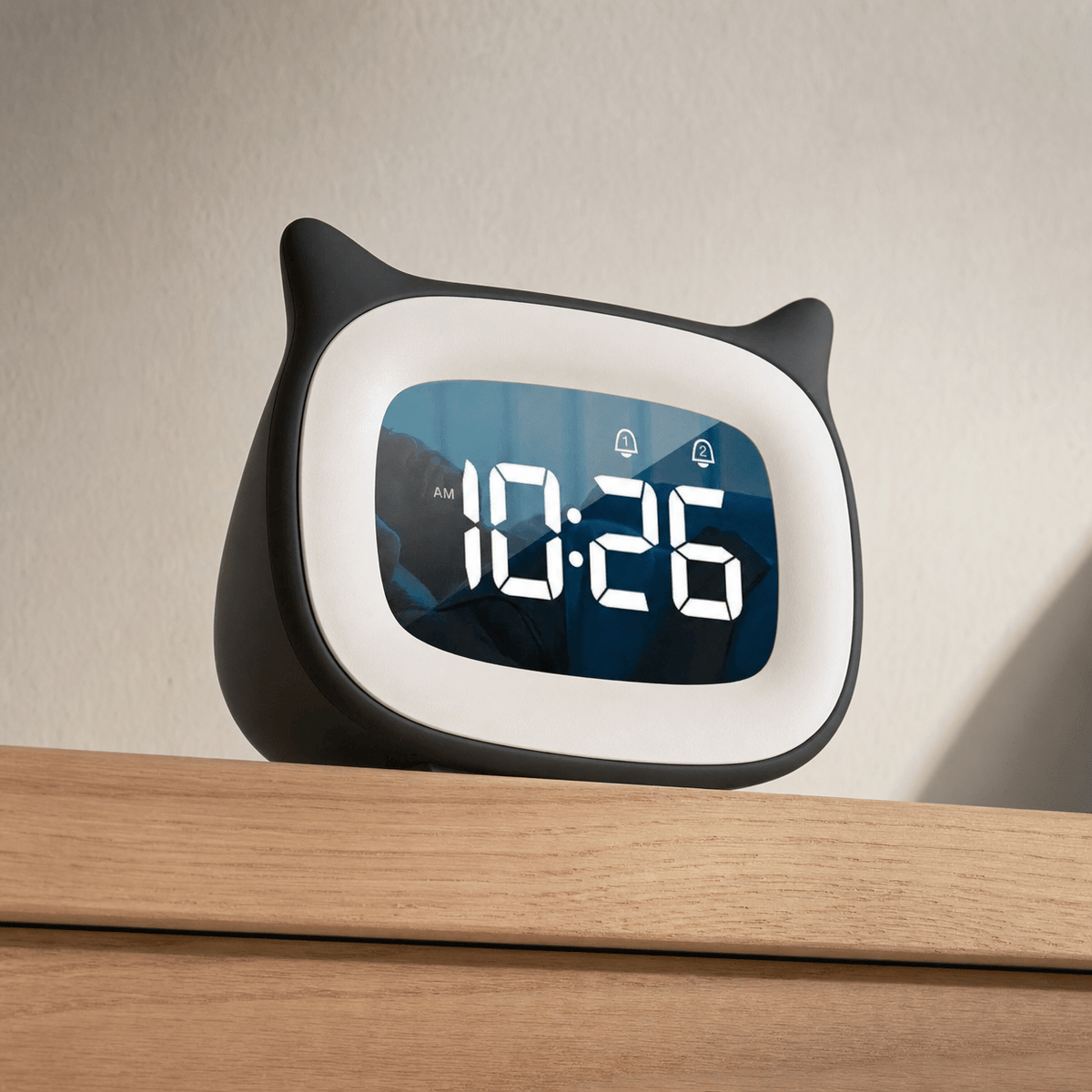 Royal Opera Kids Cat Alarm Clock Night Light