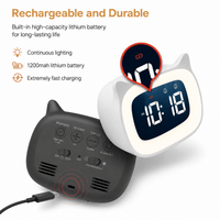 Royal Opera Kids Cat Alarm Clock Night Light