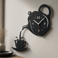Royal Opera Kitchen Teapot Wall Clock