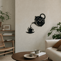 Royal Opera Kitchen Teapot Wall Clock